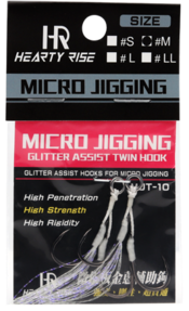 Produktbild zu HR Assist Hooks Micro Jigging MJT-10